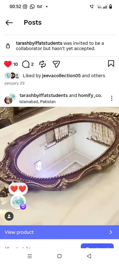vintage style tray