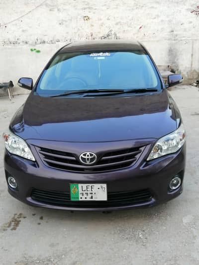 Toyota Corolla GLI 2012