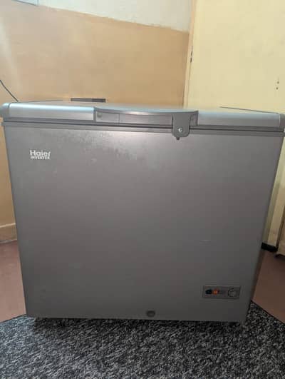 Haier inverter single door deep freezer