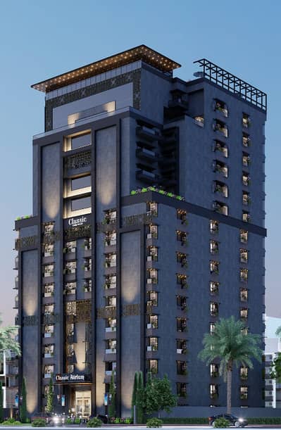 1 Bed Luxury Apartment For Sale on 4-Year Easy Installments | Classic Living | Sector F, Bahria Town Lahore