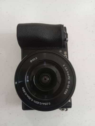sony a6500 with 16-50mm.