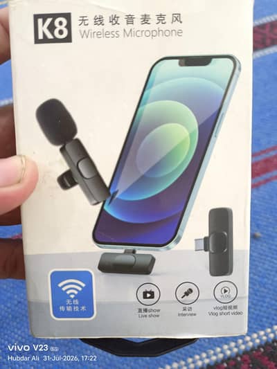 Wirles Microphone K8 For Argent Cell Type C Connecter