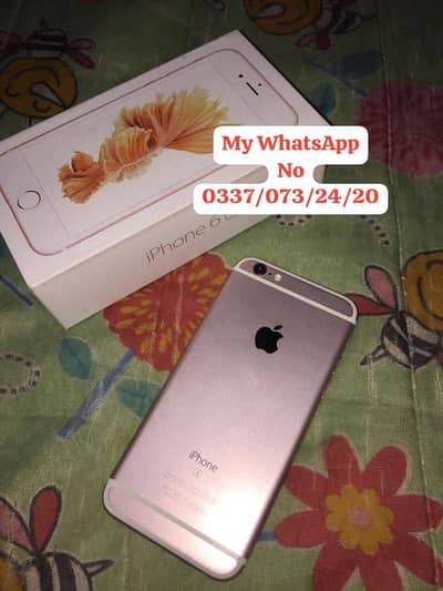 iPhone 6S 128gb PTA approved with box