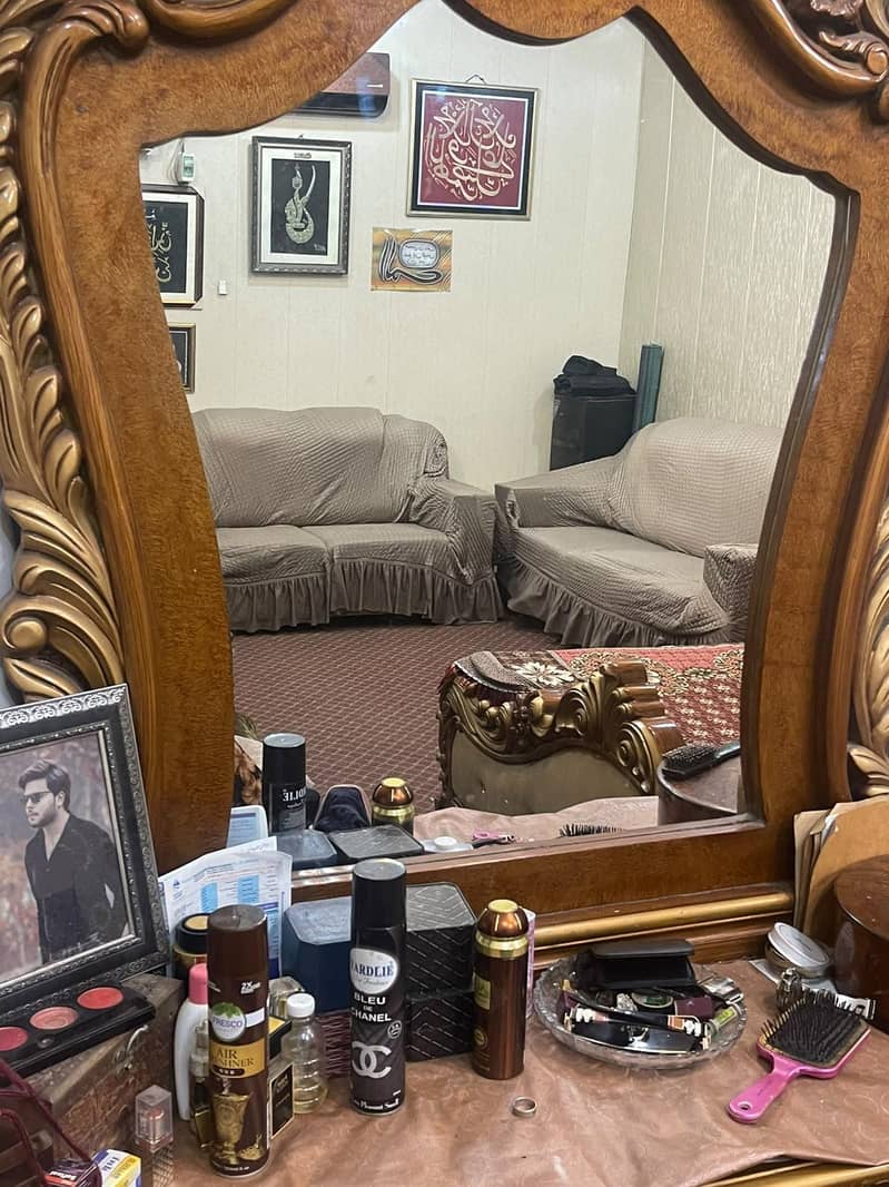 One Bed With Two side Tables & one Dressing Table 2