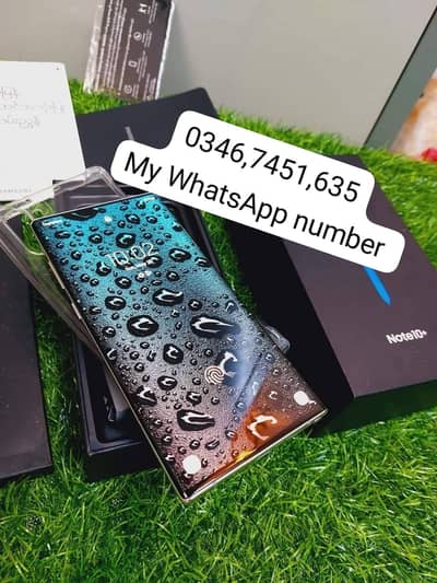 Samsung Mobile Note 10 Plus 12/256 GB PTA