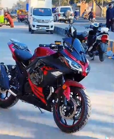 Kawasaki Ninga 250 cc Heavy bike