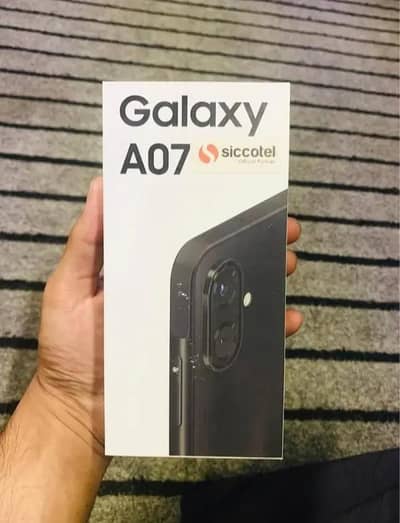 Samsung A07 6/128 GB 19 days used