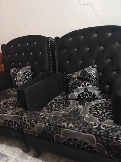 2 Sofa 1 seater with table set