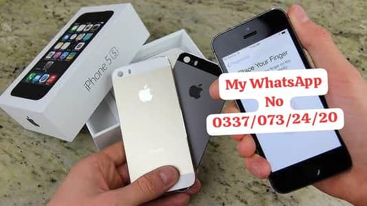 iPhone 5s 64gb PTA approved with box
