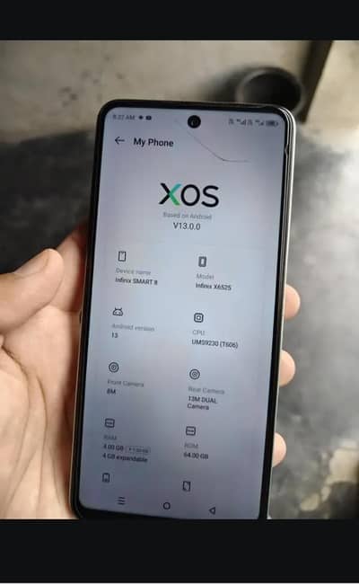 Infinix Smart 8 All ok koi masal ni exchange possible