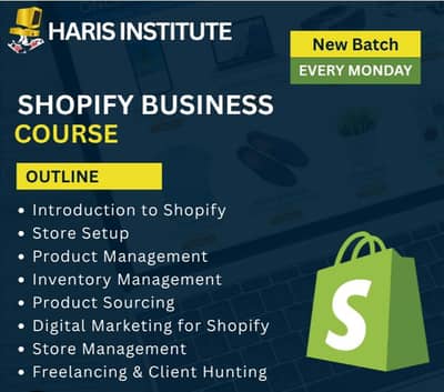 Shopify course by sadd hasmi