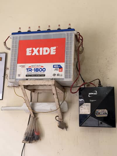 UPS 1000 w + Tubular battery