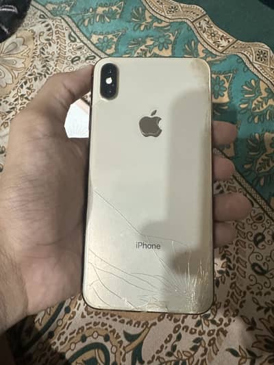 Apple iPhone XS Max 256gb PTA APPROVED BATTERY CHANGED BACK DAMAGE 88%