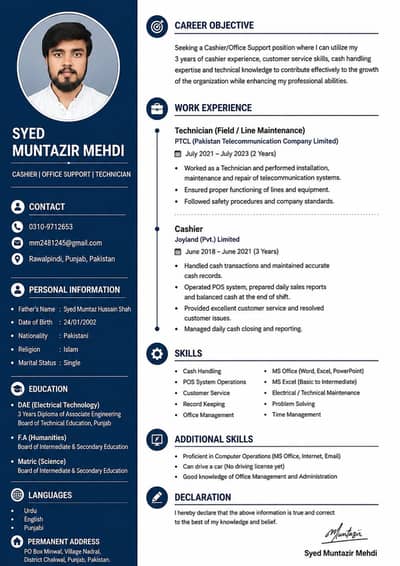 I would appreciate it if you could consider my application