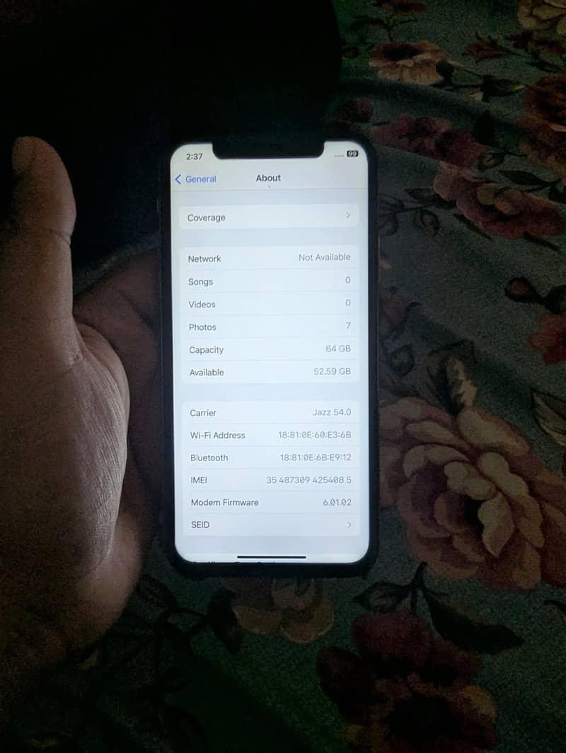 Apple iPhone X 5