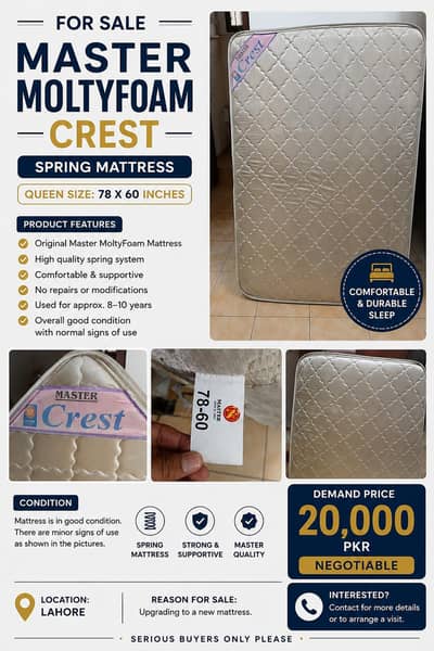 Master Molty Foam Crest