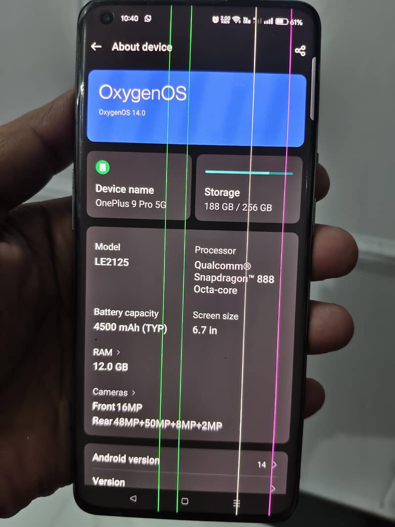 One Plus 9 Pro 6
