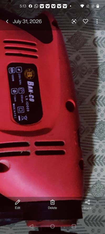 BAX-CO 1050W Electric Impact Drill Machine