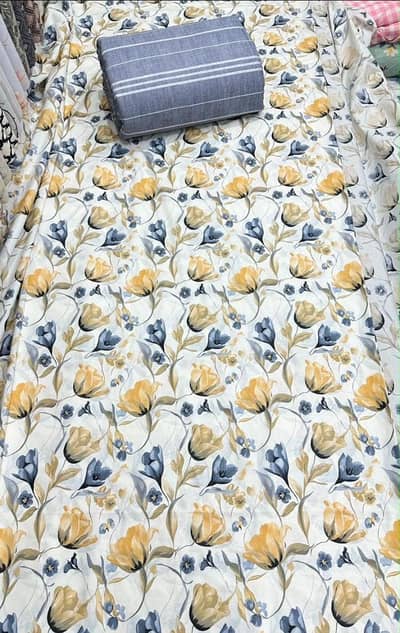 1  Piece Floral Bedsheet Set – Excellent Quality