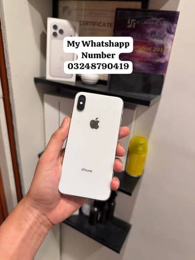 IPhone X 256GB PTA Approved for sale