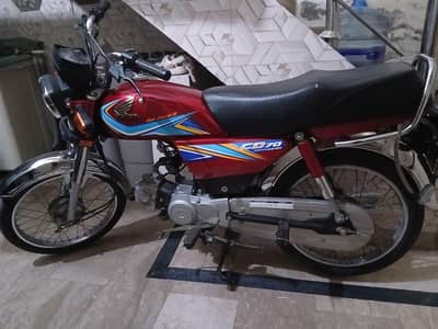 Honda cd70 cc bike