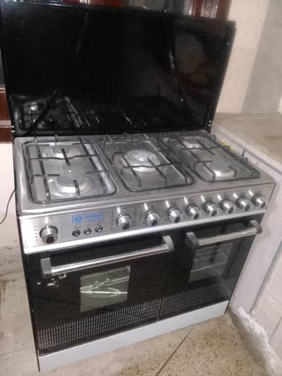 electric gass cooking range
