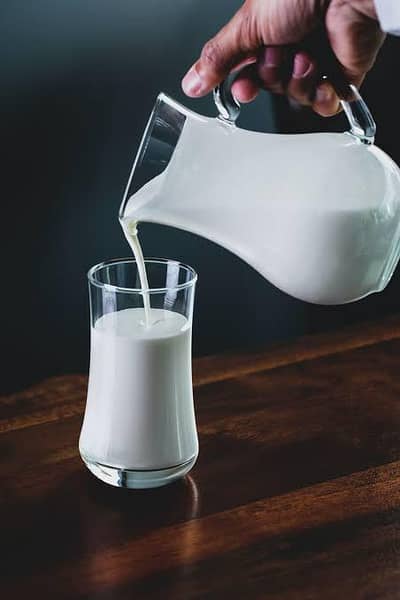 Fresh milk available