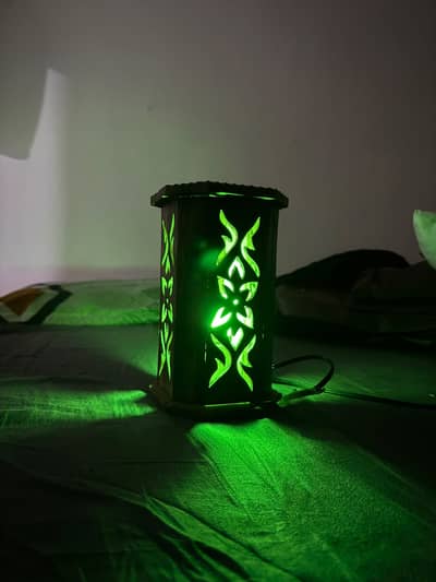 Wooden lamp