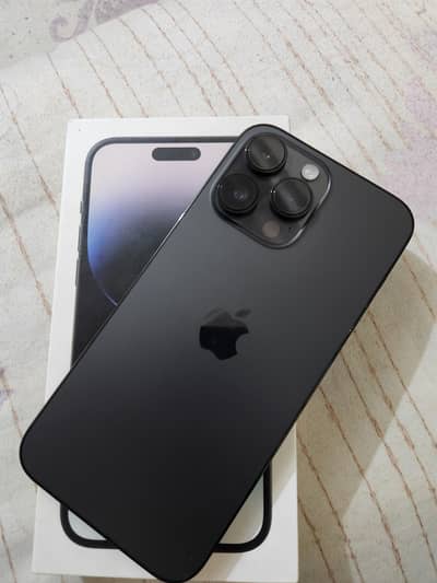 Apple iPhone 14 Pro Max 128 GB(  with box ) 10by10 water pack
