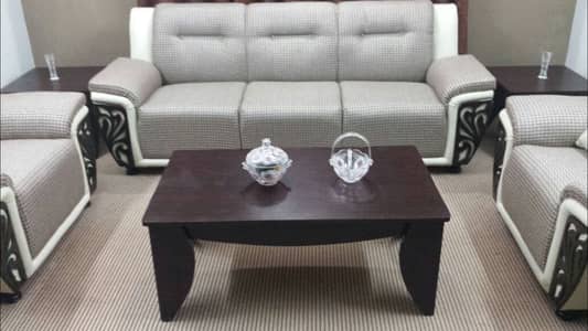5 Seaters Sofa with Center & Side Table