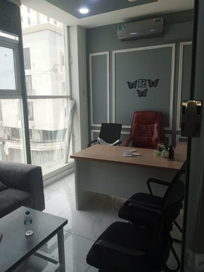 Furnished office Brand new 2nd floor with lift glass alevetion in DHA phase 2 ext ShahBaz BaLoch 0322.5996882