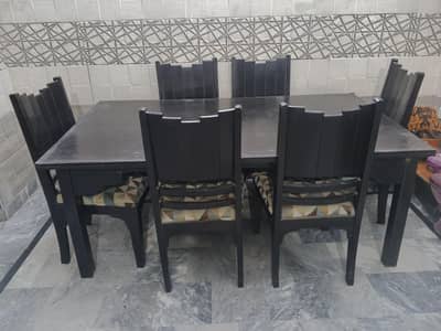 Dining Table with 6 Chairs