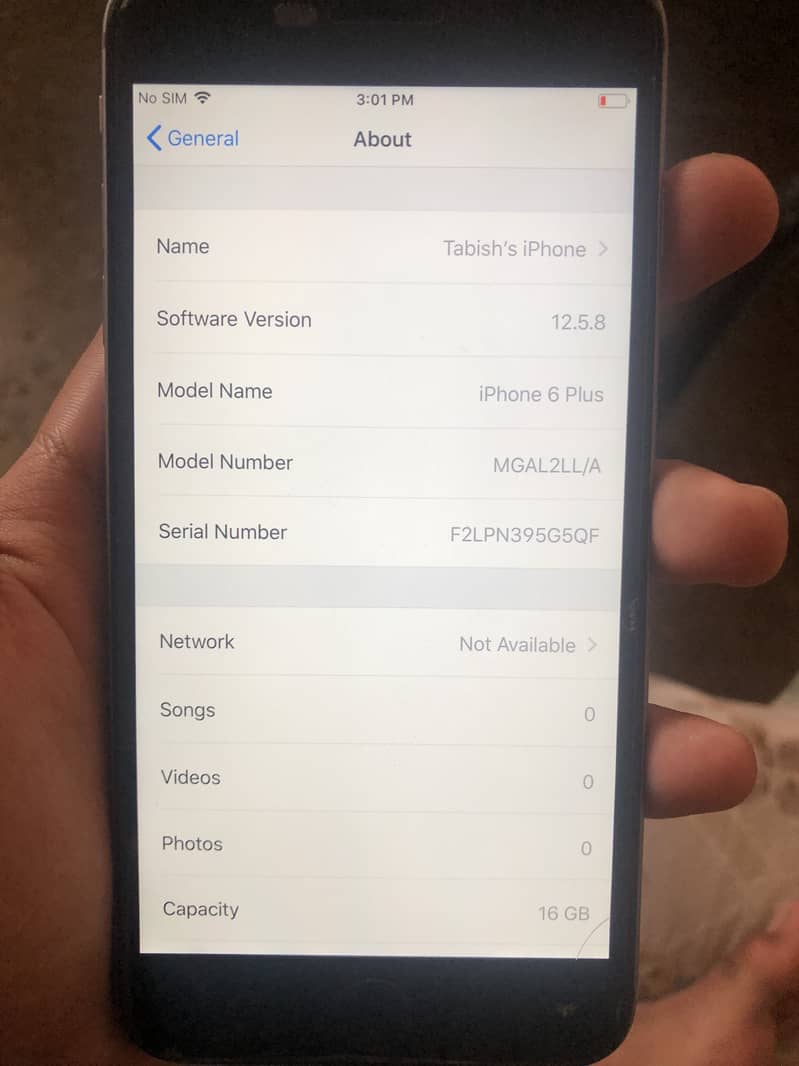 Apple iPhone 6S Plus 5