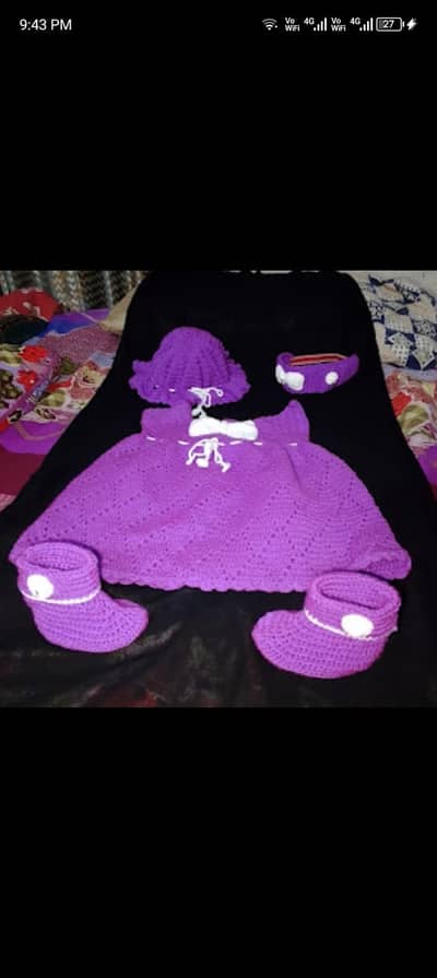 crochet kids clothes order par bi tiyar ki jati hn