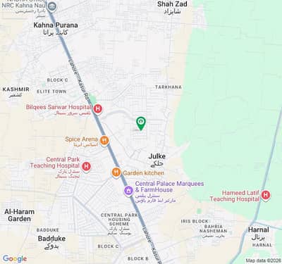 10 Marla Residential Plot In Grand Avenue Housing Scheme - Block B