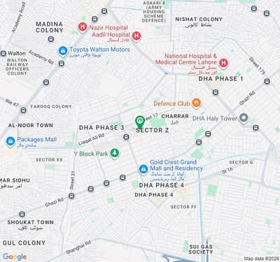 Facing Park 1 Kanal Residential Plot Available For Sale in DHA Phase 3 at a Prime Location
