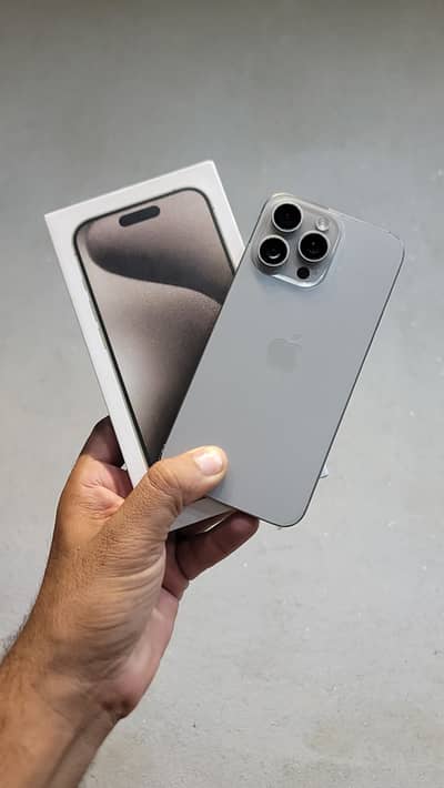 Apple iPhone 15 Pro Max Jv 256 BH 95 wit box