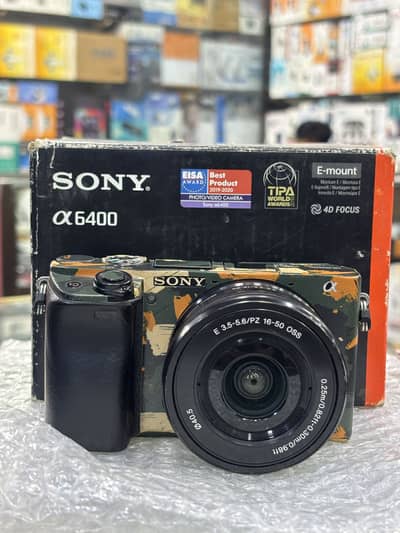 Sony a6400 - 16-50mm kit lens - with box and accessories