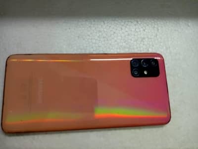 Samsung Mobile A51 with Box 6 /128 gb All Ok