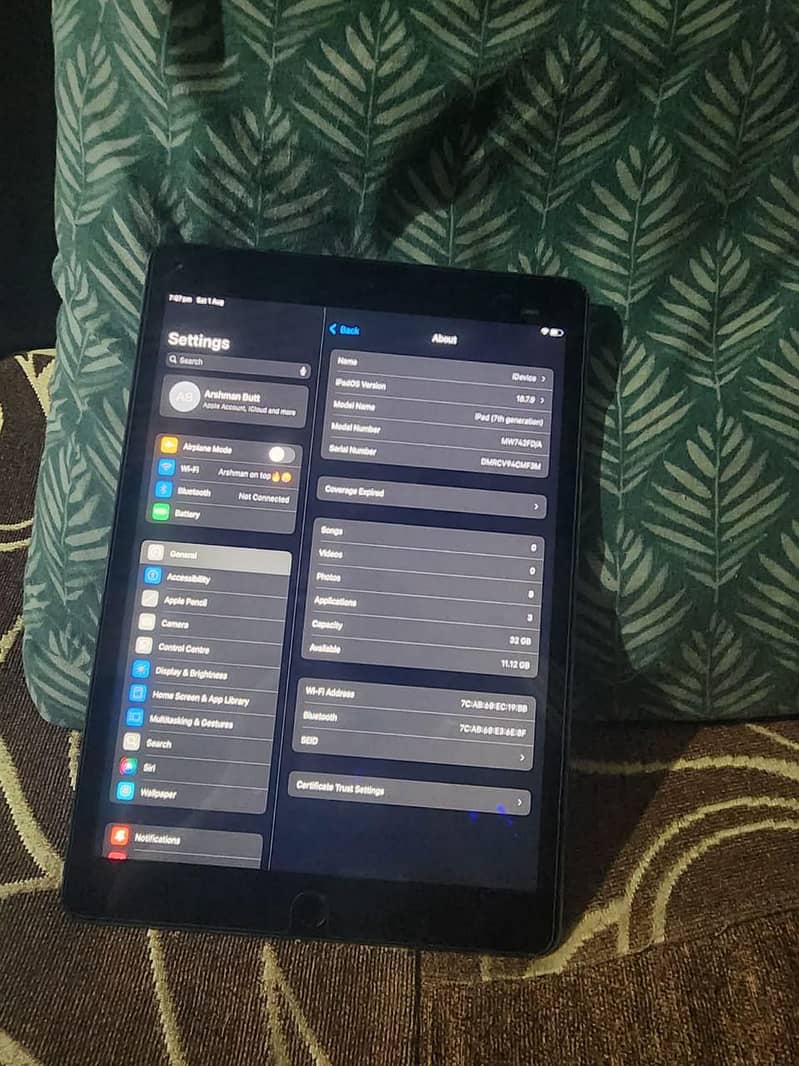 ipad 7genration 32gb 4