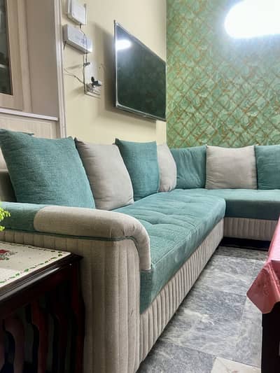 L Shape - 7 Seater - 2 Tone Color