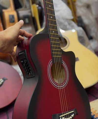 semi acoustic beginner branded guitar 03149367007