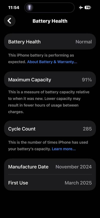 I phone 15 jv locked lla