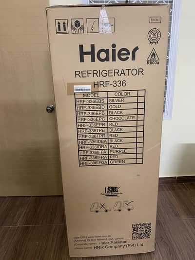 New Haier Refrigerator