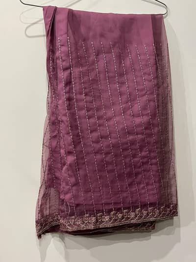 organza 3 piece