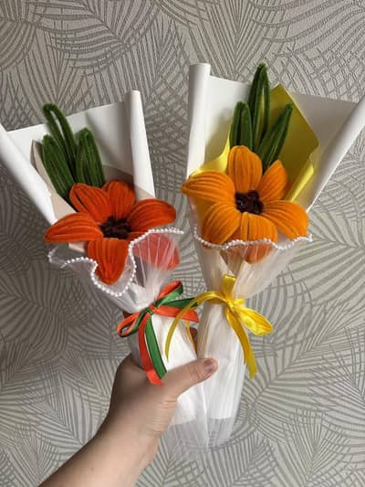 pipe cleaners flowers