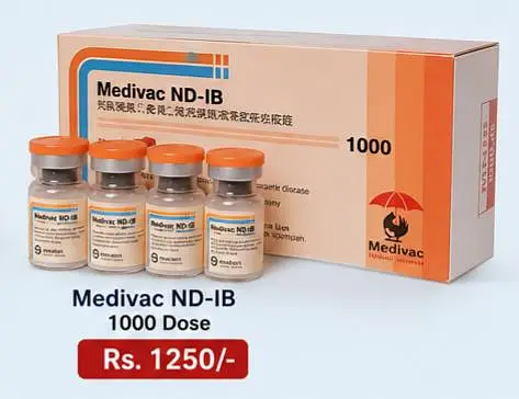 Original Medivac ND La Sota & ND-IB Vaccines 1000 Dose — photo 5