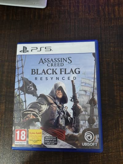 Assassin Creed Black Flag remake ps5 dvd available