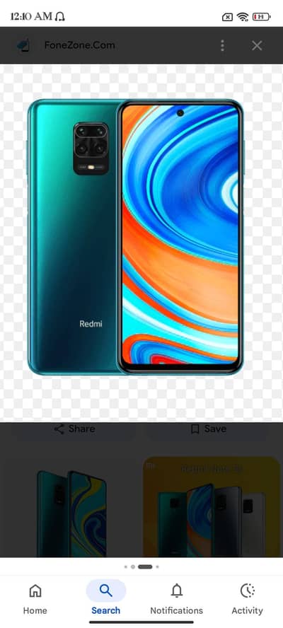 Redmi Note 9 Pro (6GB/128GB)