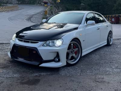 Mark x ga bumper and vented hood